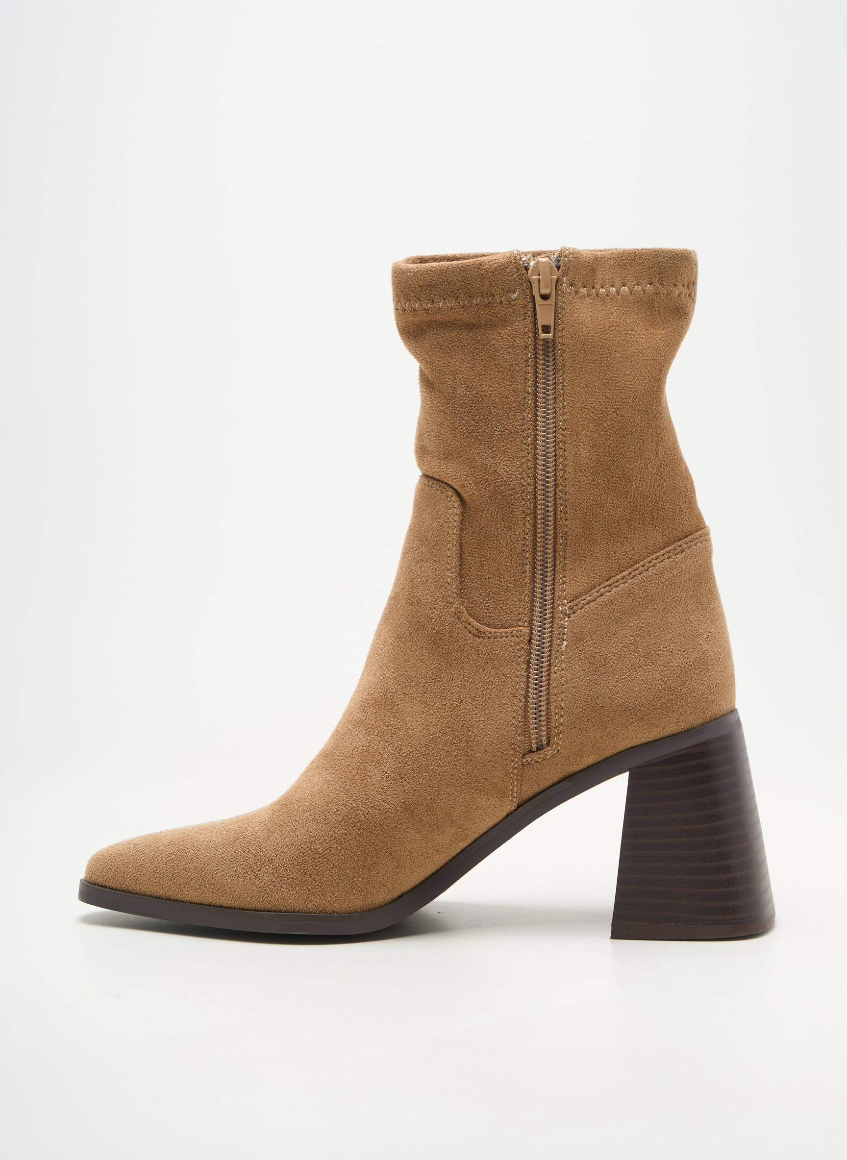 Bottines/boots bout pointu talon de 7 à 9cm marron VANESSA WU femme