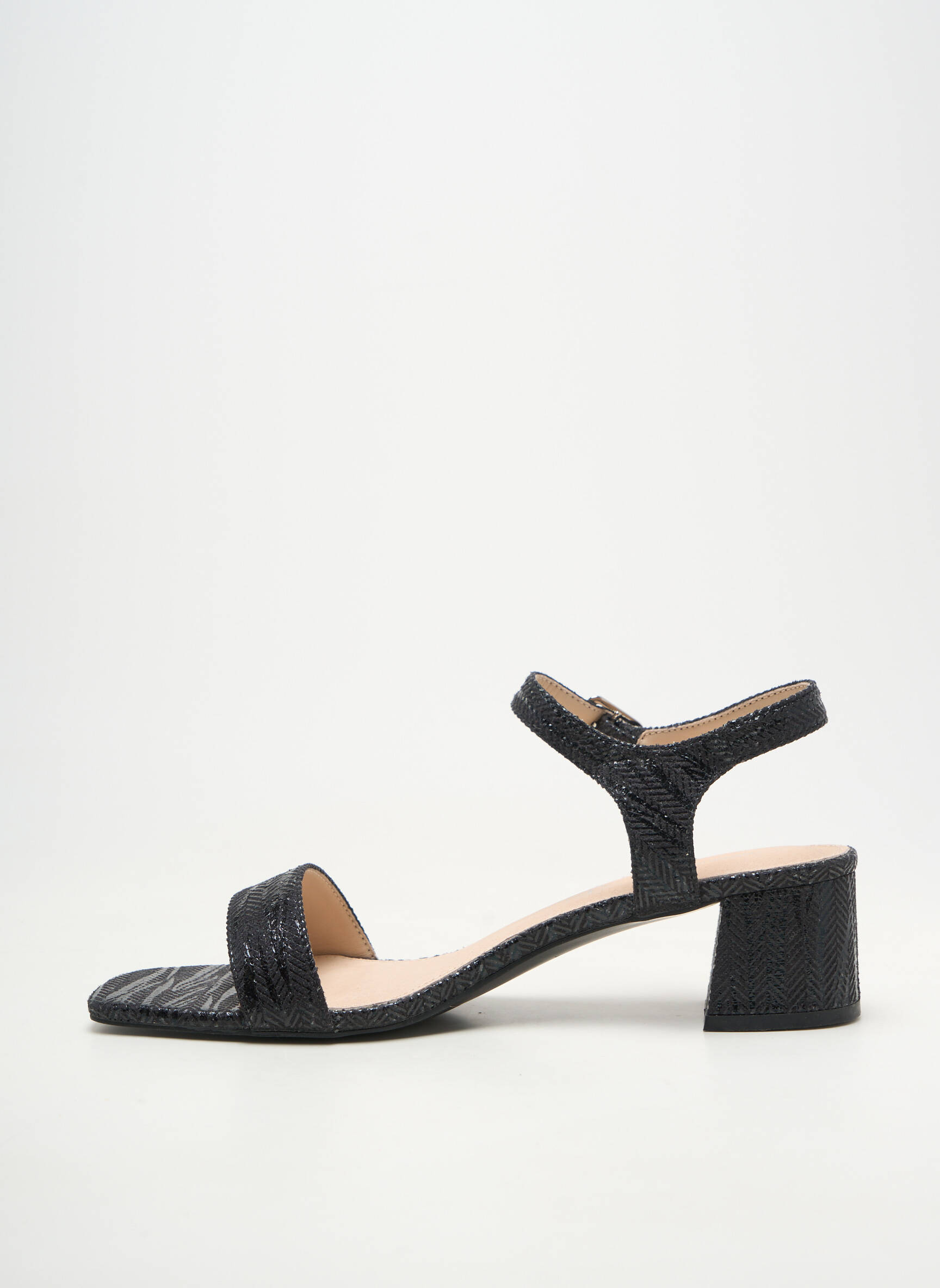 Sandales/nu pieds fermeture boucle(s) talon de 4 à 6cm noir VANESSA WU femme