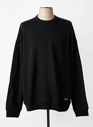 Sweat-shirt stretch manches longues noir TOMMY HILFIGER homme