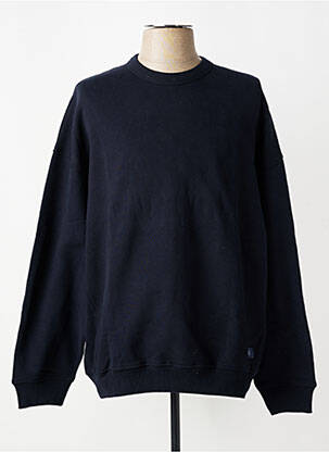 Sweat-shirt stretch manches longues bleu TOMMY HILFIGER homme