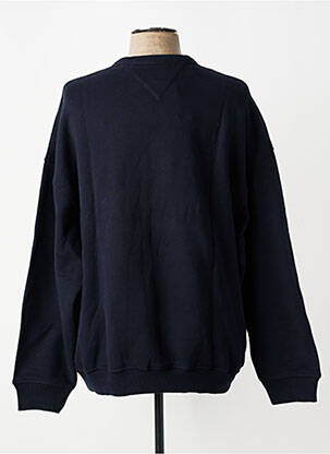 Sweat-shirt stretch manches longues bleu TOMMY HILFIGER homme