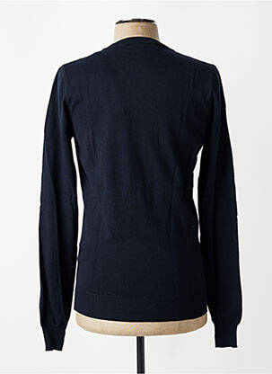 Pull col v manches longues bleu DIESEL homme