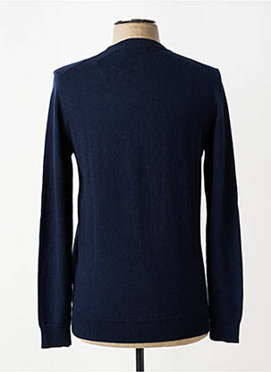 Pull stretch manches longues bleu SUPERDRY homme
