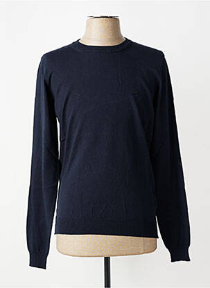 Pull stretch manches longues bleu DIESEL homme