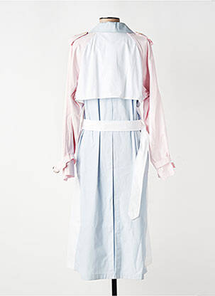 Trench poches sans capuche blanc TOMMY HILFIGER femme
