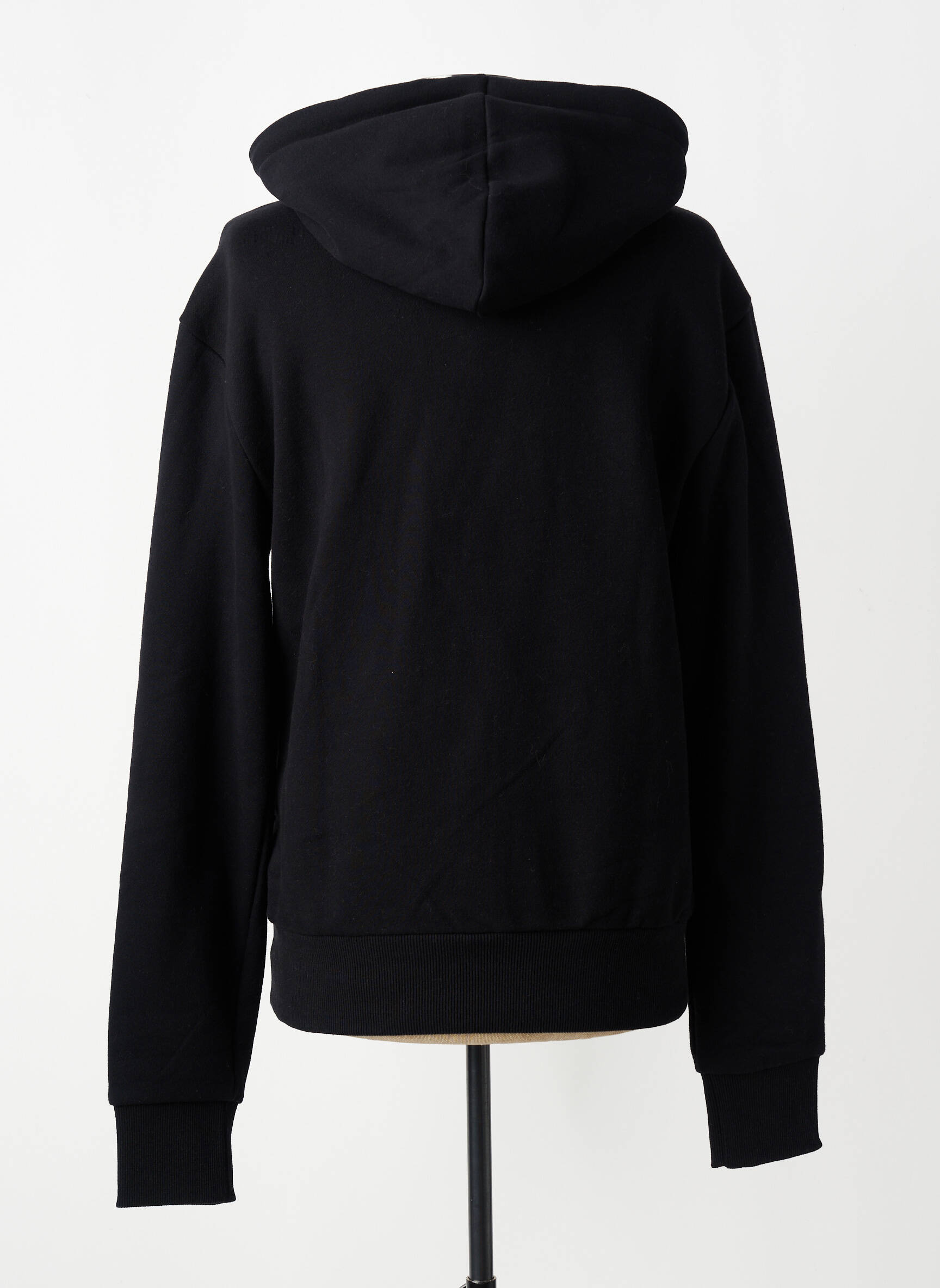 Sweat-shirt à capuche tissage jersey manches longues noir SUPERDRY homme