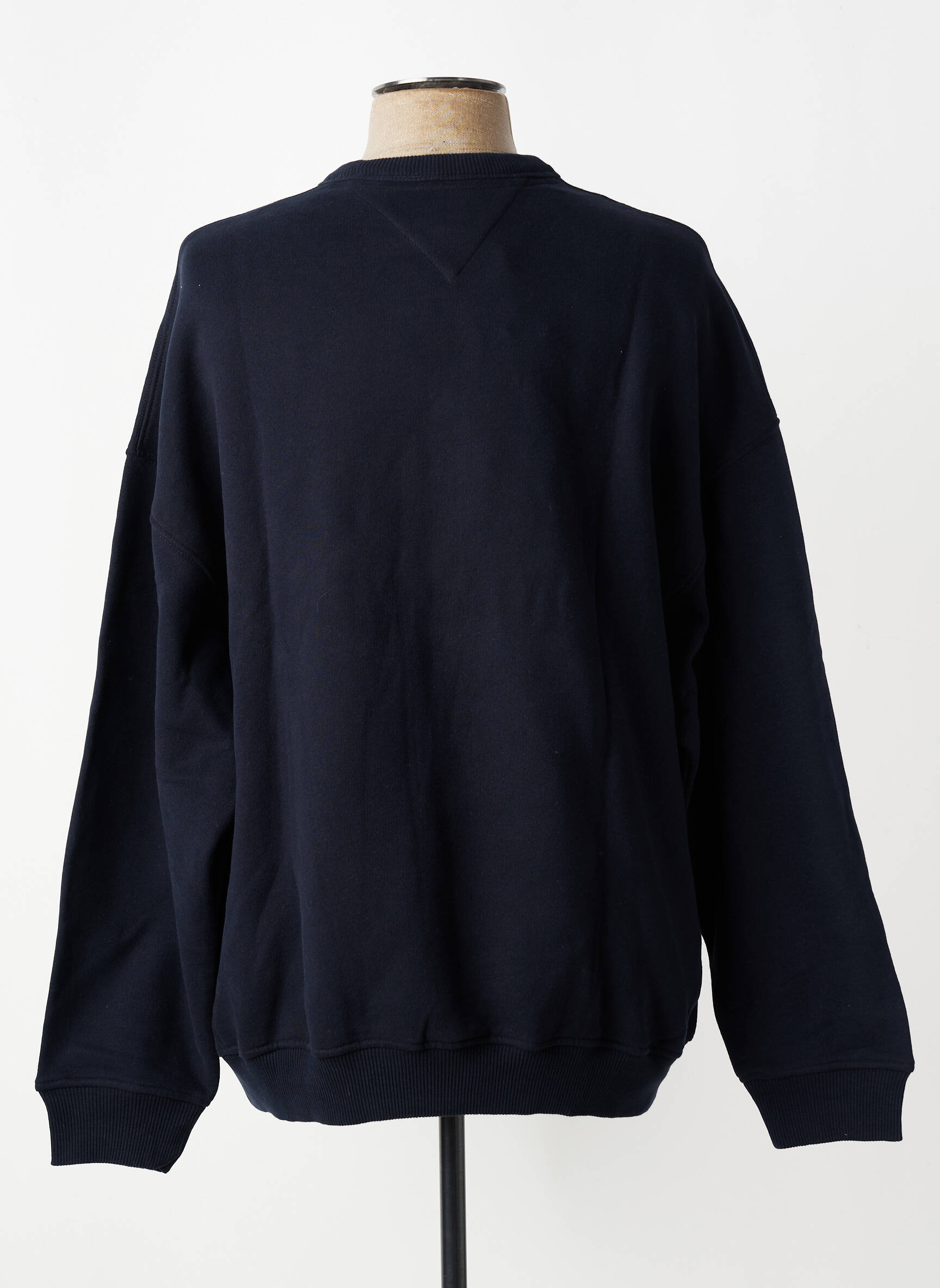 Sweat-shirt stretch manches longues bleu TOMMY HILFIGER homme
