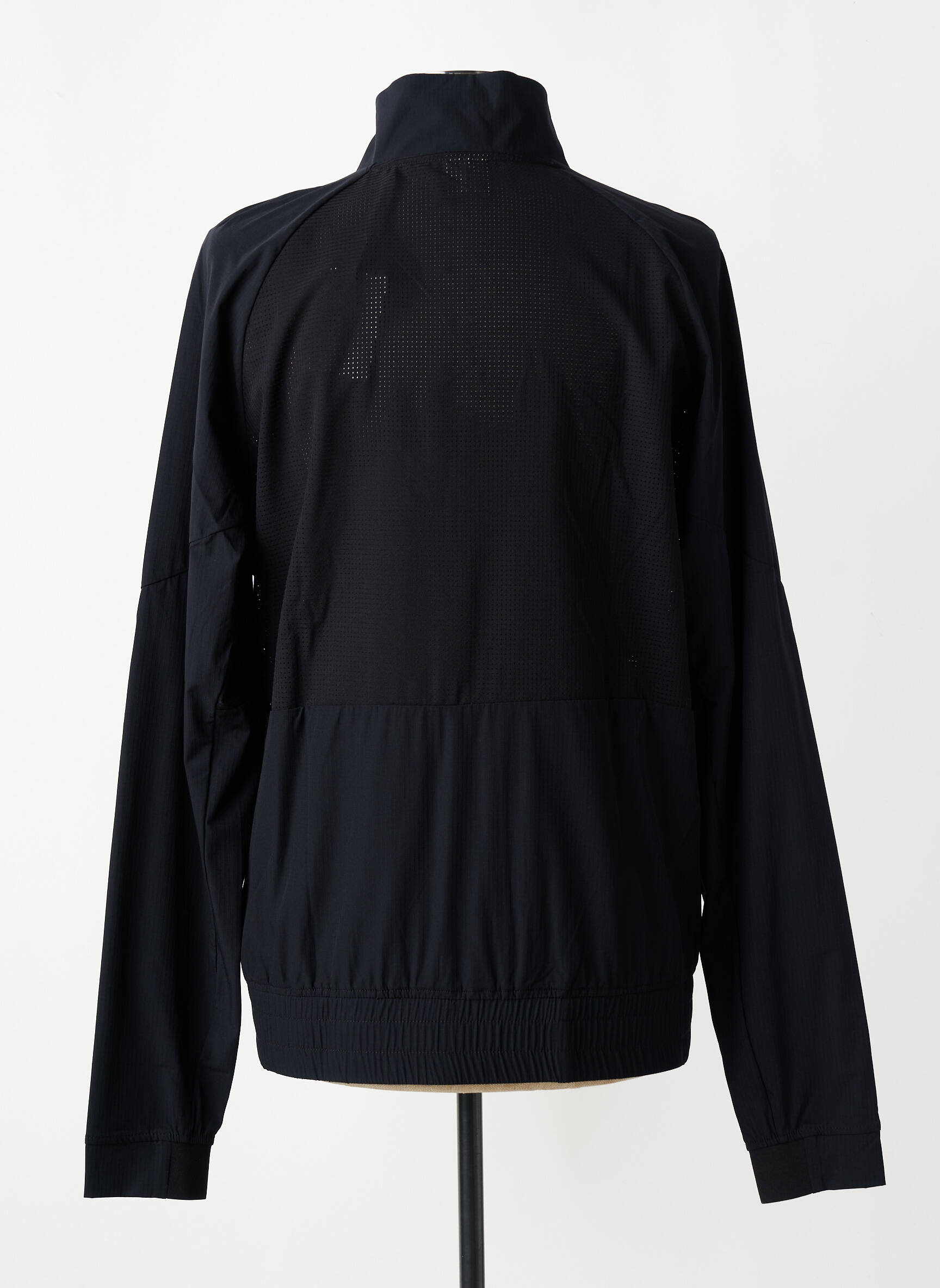 Veste casual resserrée sur le bas noir SUPERDRY homme