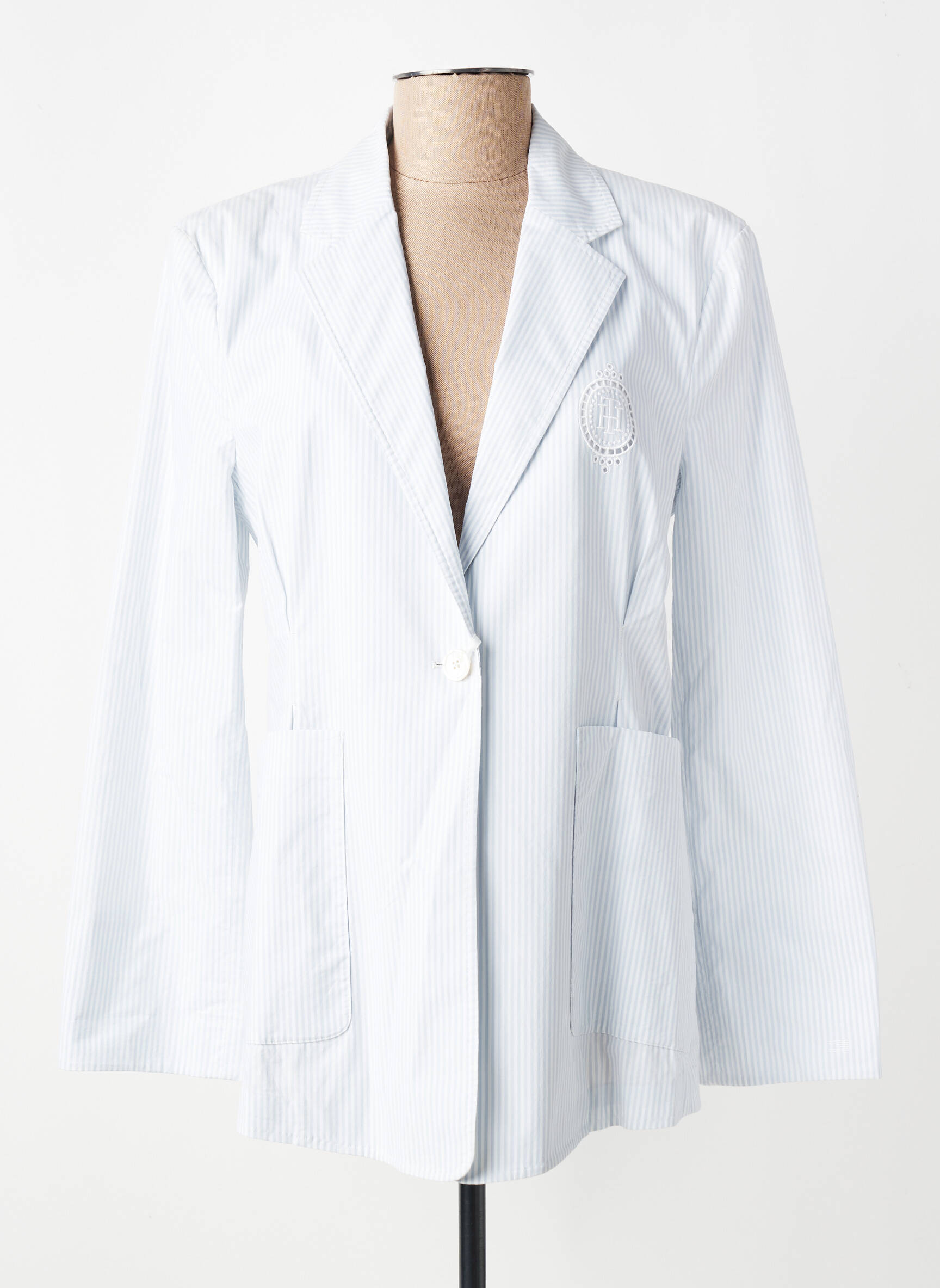 Blazer poches blanc TOMMY HILFIGER femme
