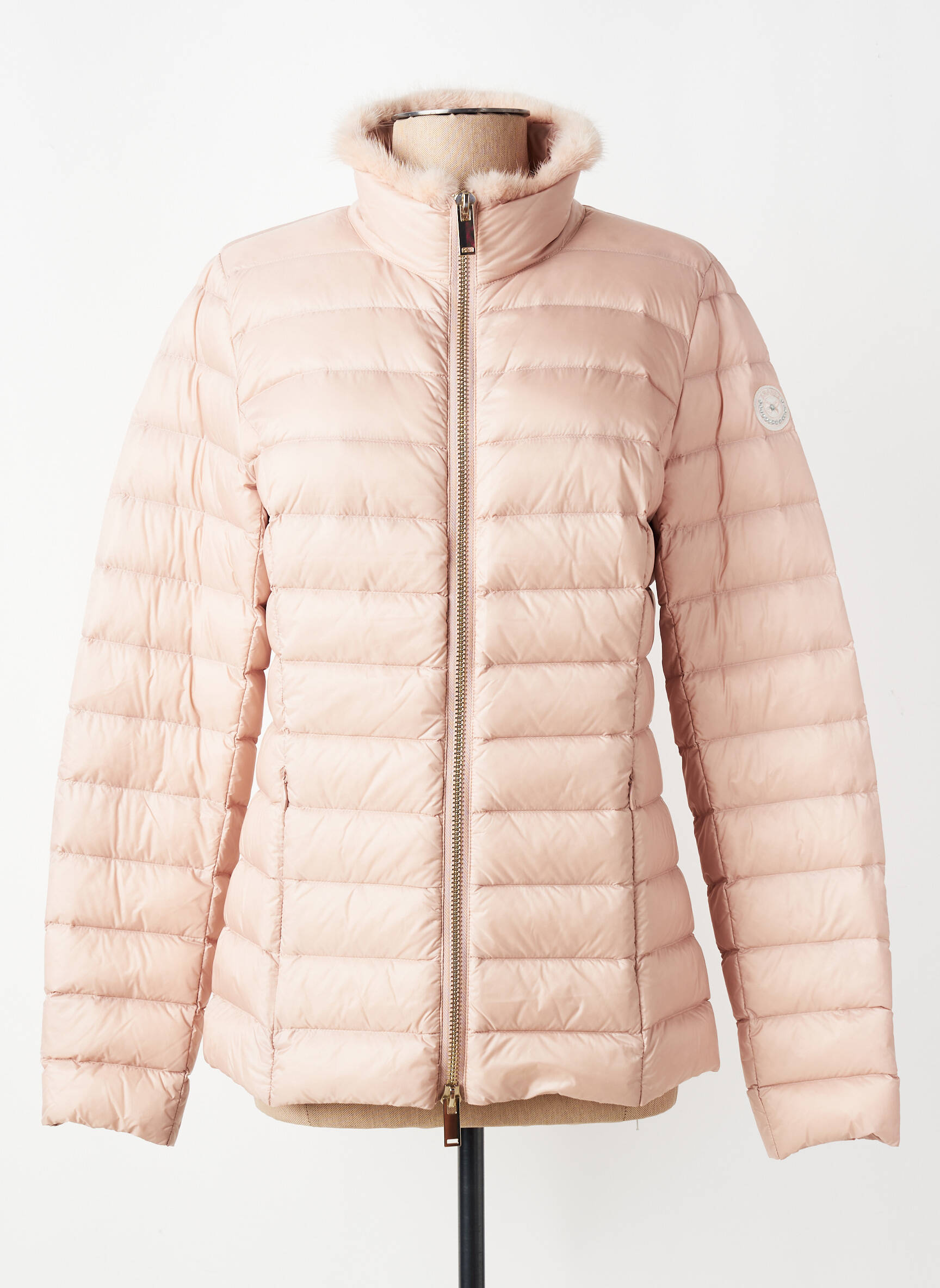 Doudoune manches longues sans capuche beige ANANKE femme