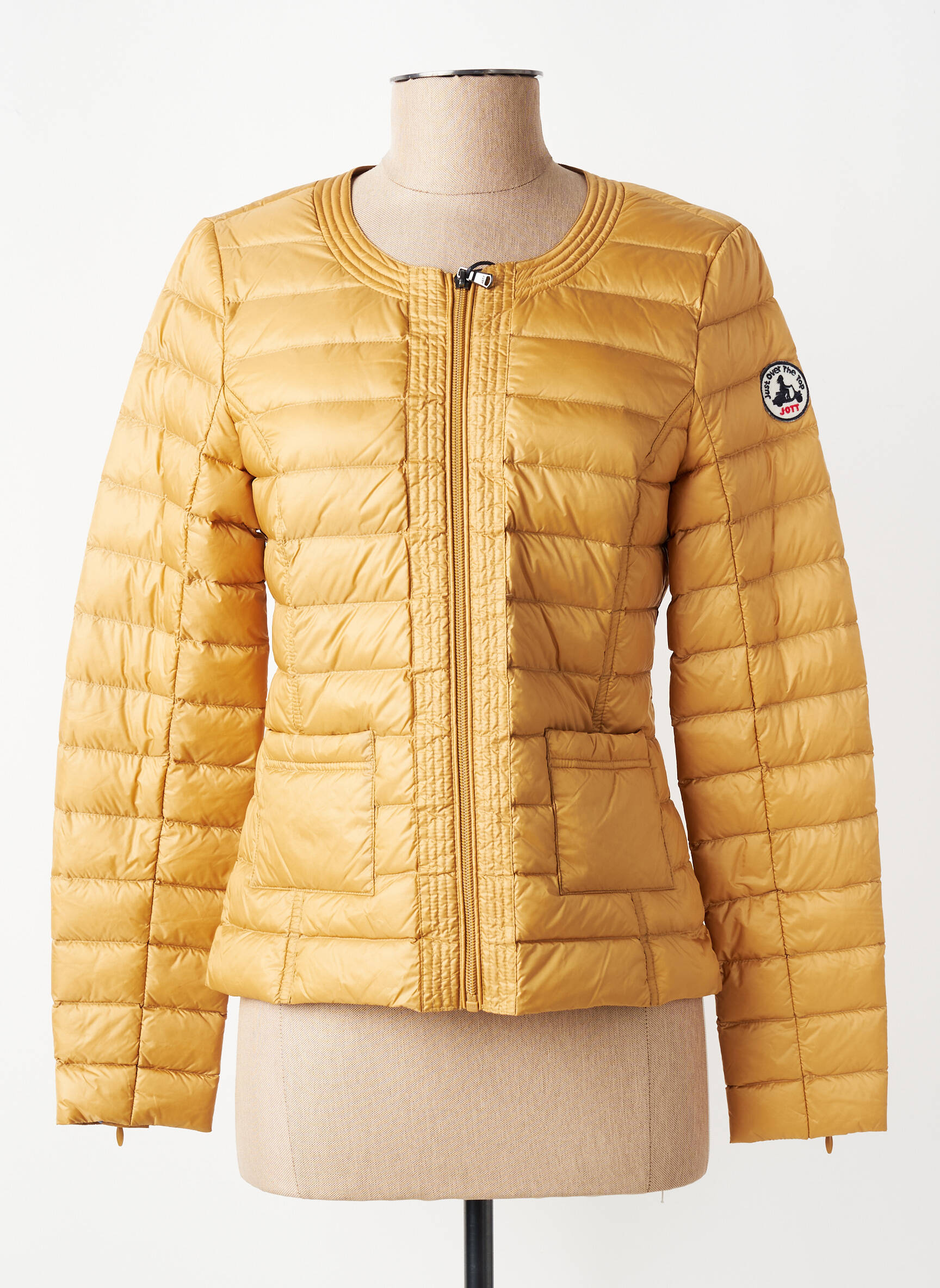 Doudoune poches sans capuche marron JOTT (JUST OVER THE TOP) femme
