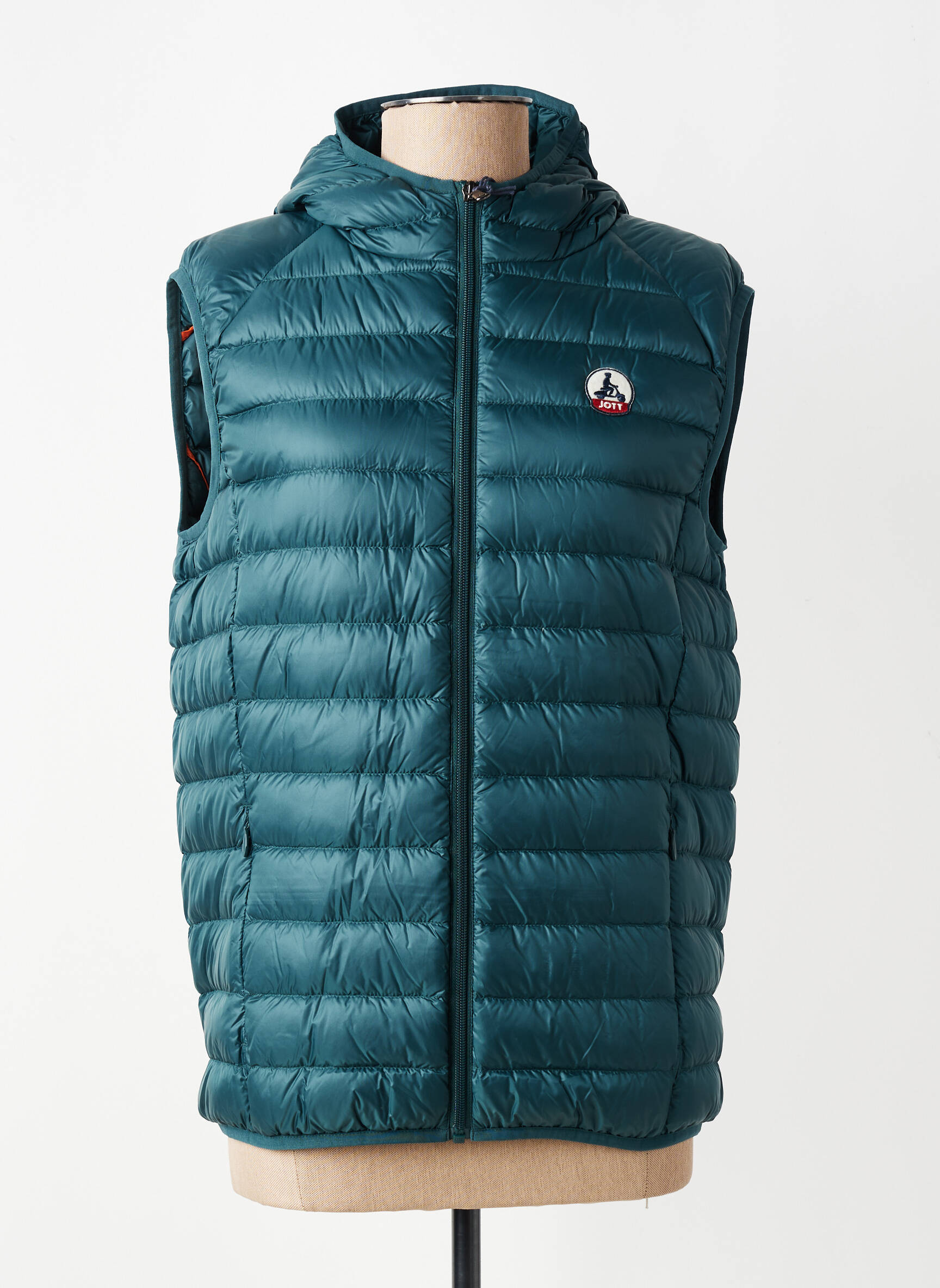 Doudoune poches a capuche vert JOTT (JUST OVER THE TOP) femme