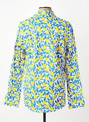 Chemise manches longues imprimé fantaisie bleu SINOE BY BAMBOO'S homme