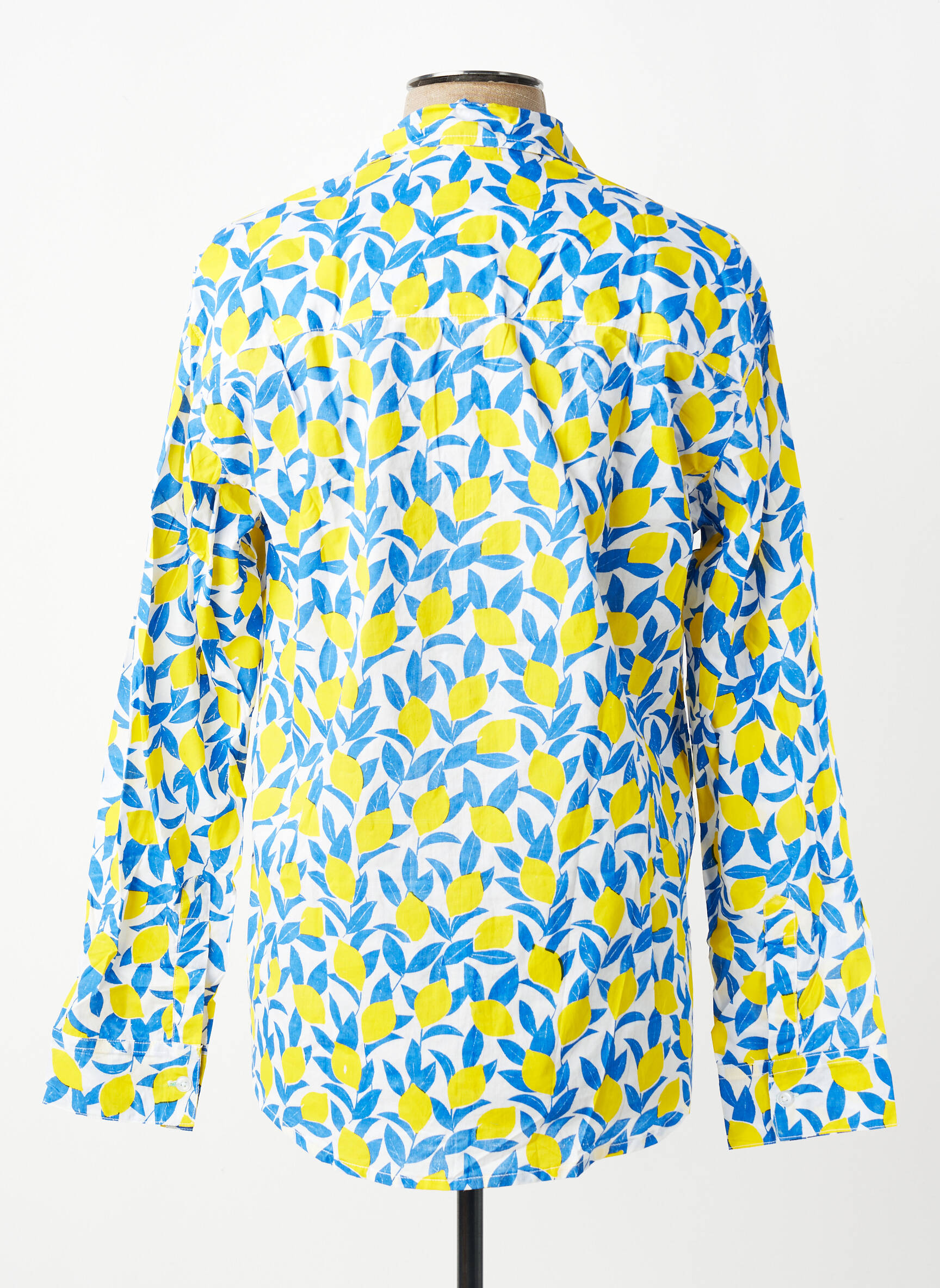 Chemise manches longues imprimé fantaisie bleu SINOE BY BAMBOO'S homme