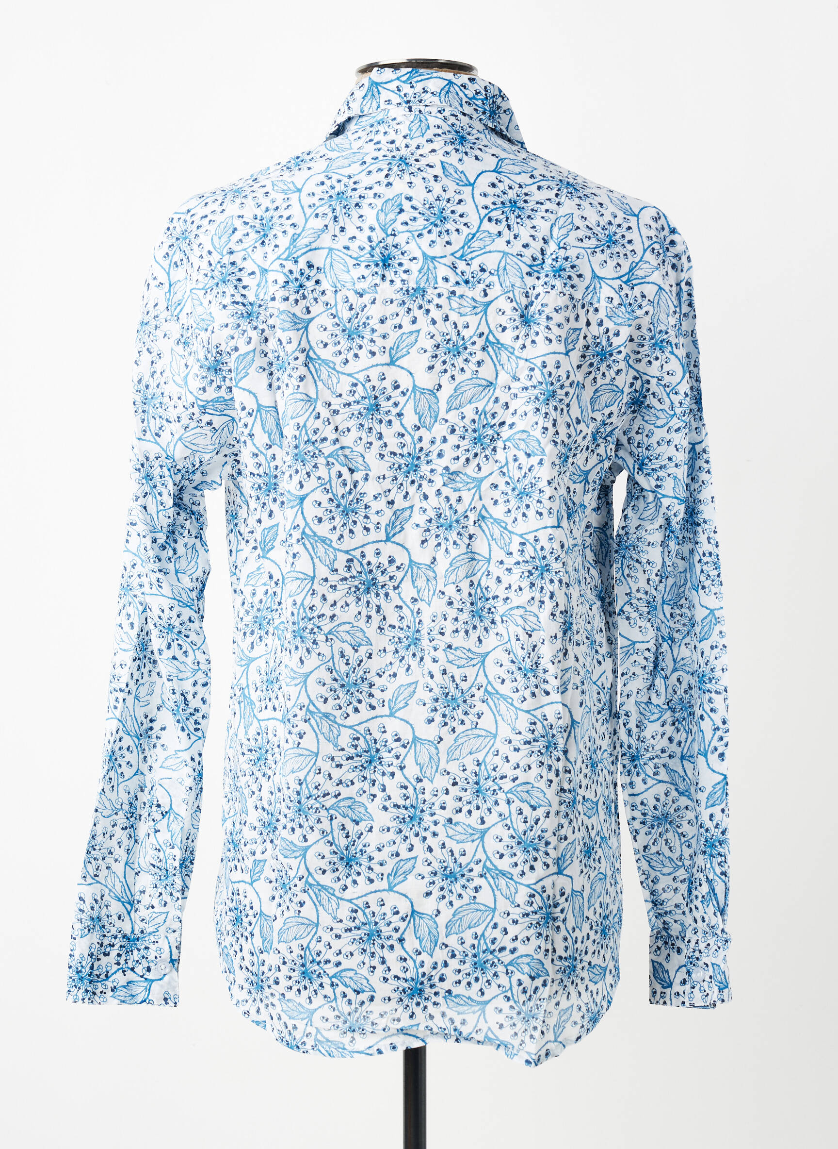Chemise manches longues imprimé fantaisie bleu SINOE BY BAMBOO'S homme