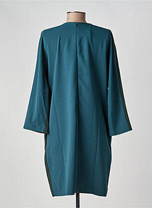 Robe courte manches 3/4 manches 3/4 vert LACOSTE femme