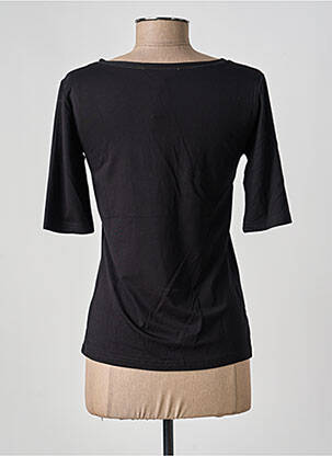 T-shirt sérigraphie avec strass manches courtes noir FUEGO WOMAN femme