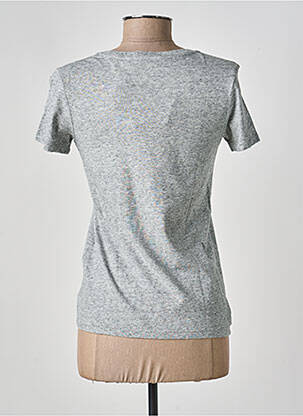 T-shirt sérigraphie manches courtes gris LEVI'S femme