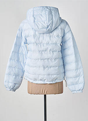 Doudoune manches longues a capuche bleu LEVI'S femme