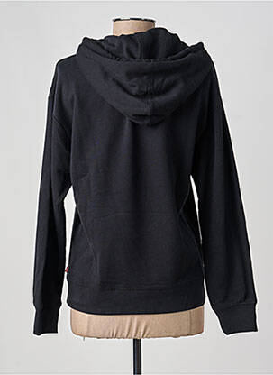 Sweat-shirt à capuche stretch manches longues noir LEVI'S femme