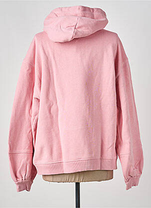 Sweat-shirt à capuche broderie manches longues rose TOMMY HILFIGER femme