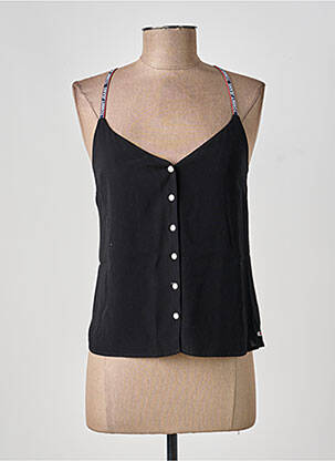 Top stretch fines bretelles noir TOMMY HILFIGER femme