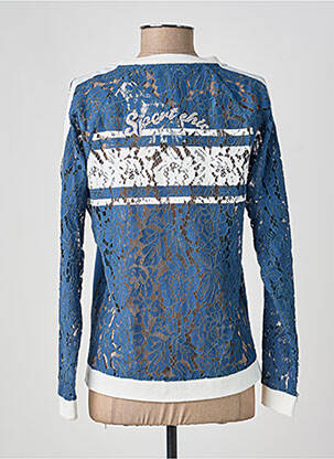 Veste casual poches bleu ANANKE femme