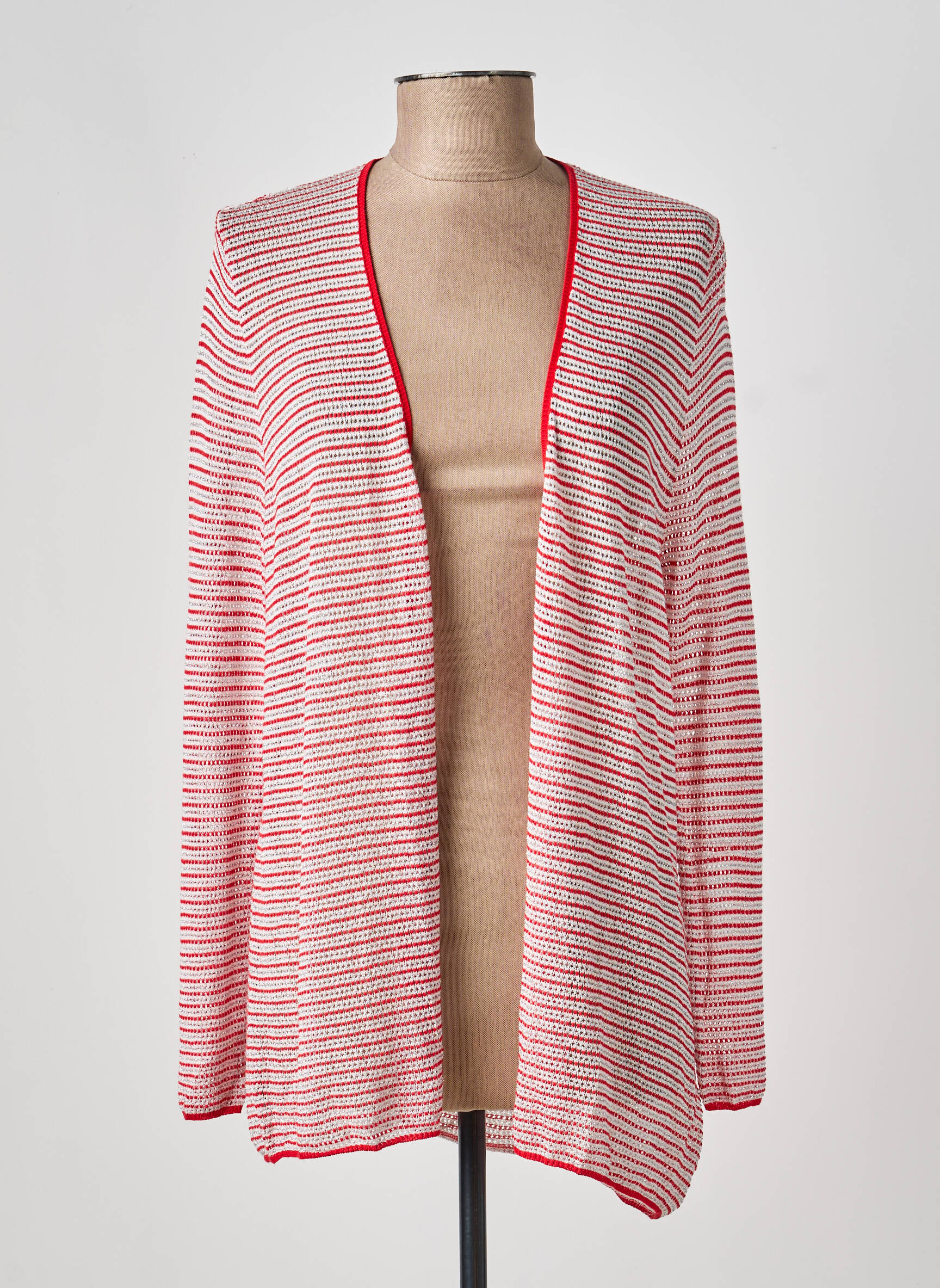 Gilet manches longues stretch rouge ZADIG & VOLTAIRE femme
