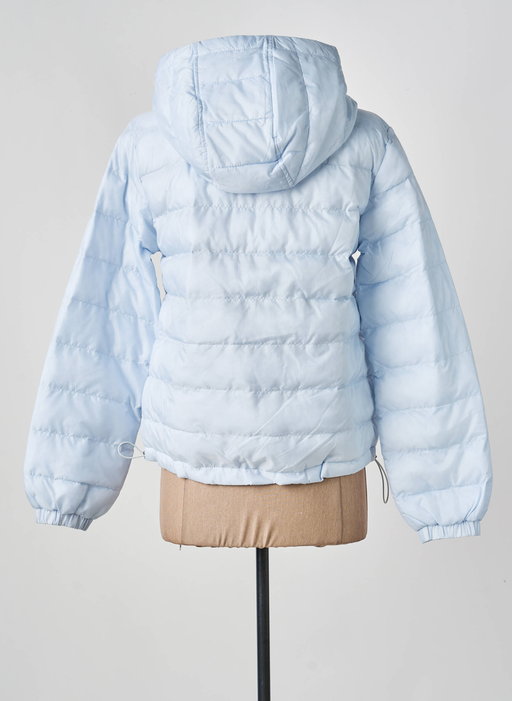 Doudoune manches longues a capuche bleu LEVI'S femme