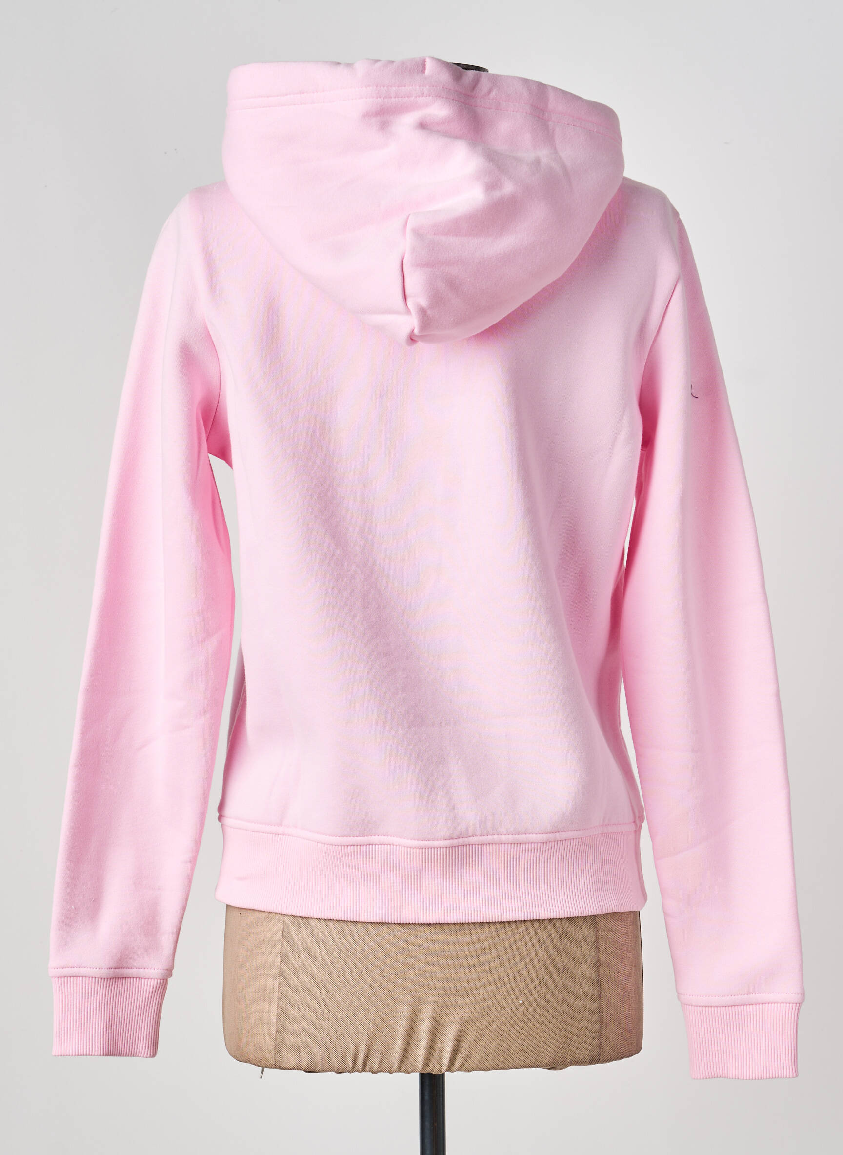 Sweat-shirt à capuche broderie manches longues rose TOMMY HILFIGER femme