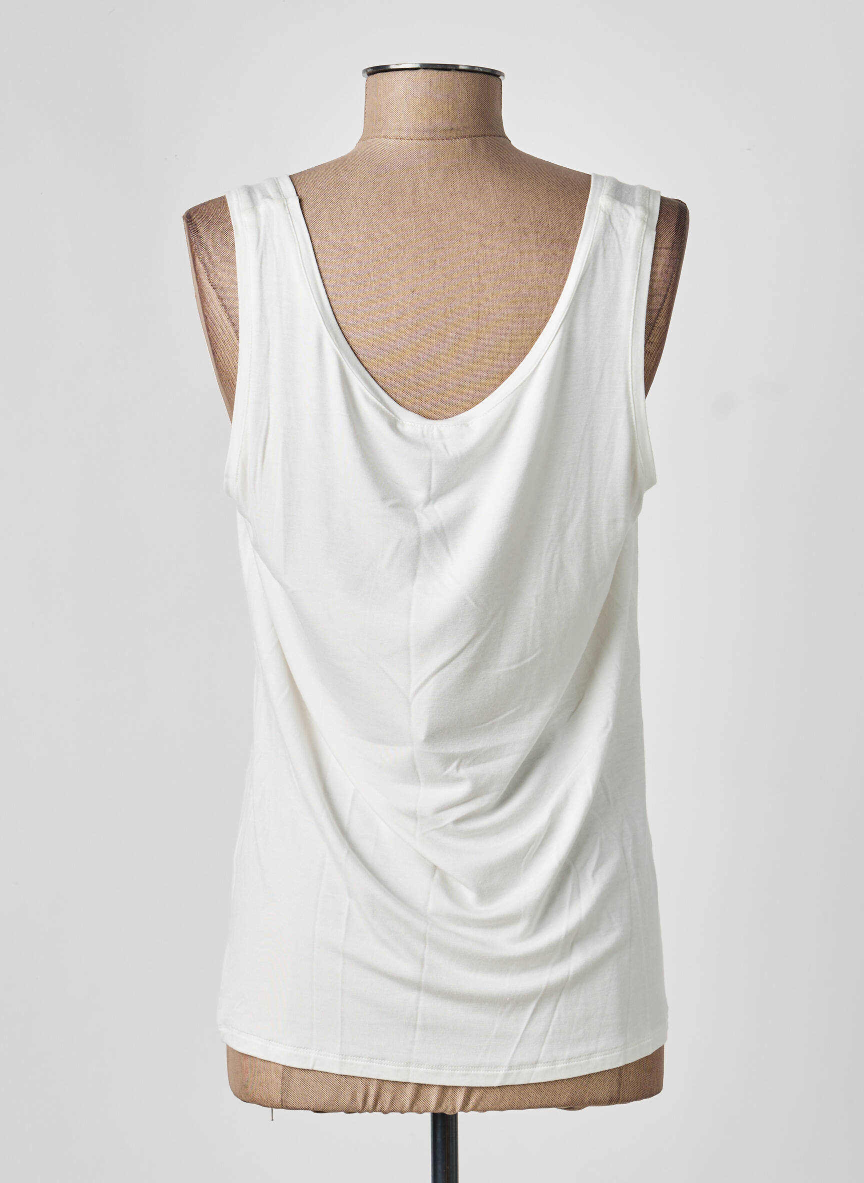 Débardeur stretch sans manche beige FUEGO WOMAN femme
