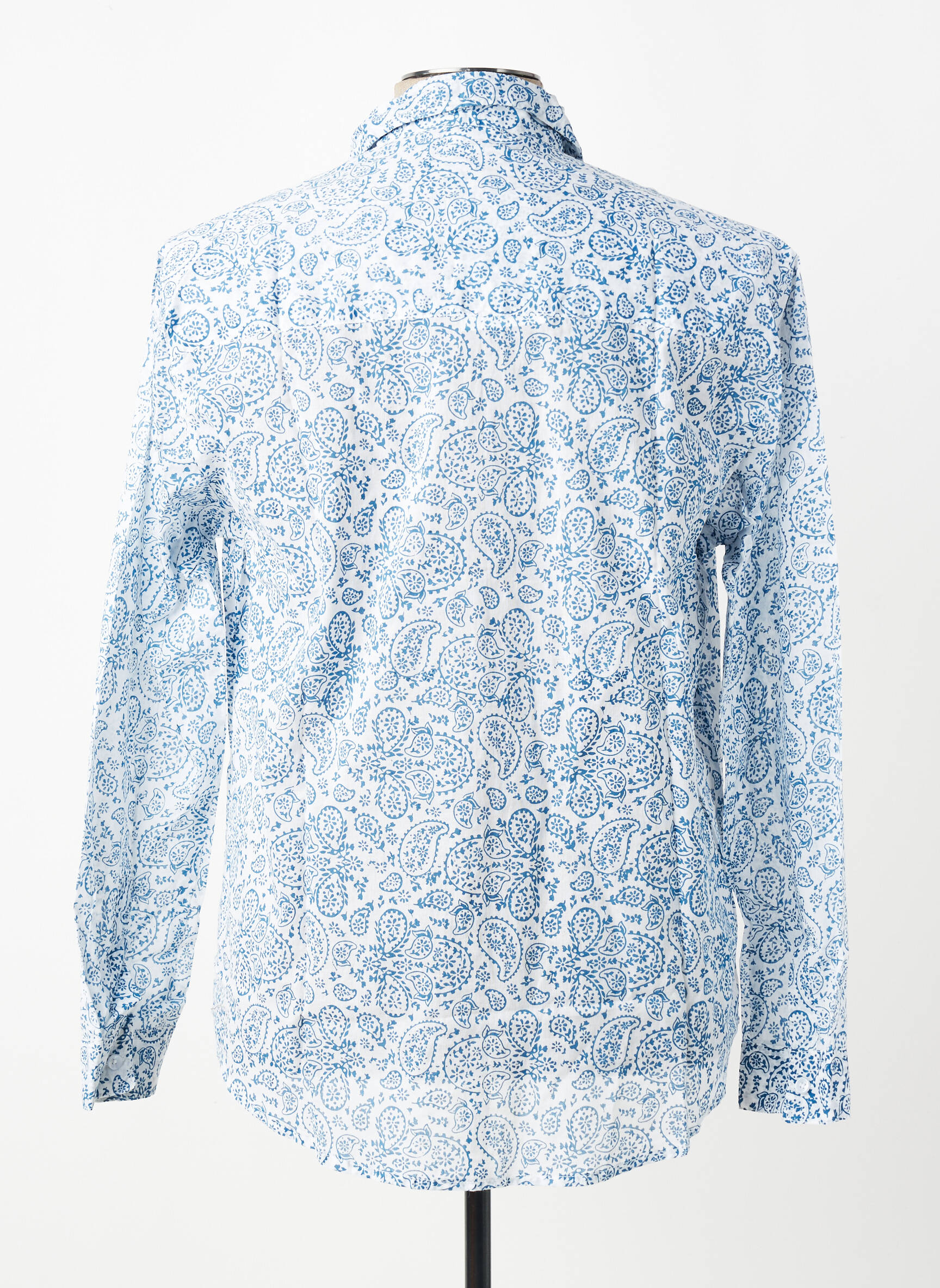 Chemise manches longues imprimé fantaisie blanc SINOE BY BAMBOO'S homme