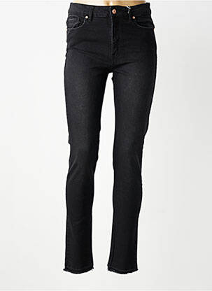 Jeans coupe slim stretch taille normale noir MUSE femme