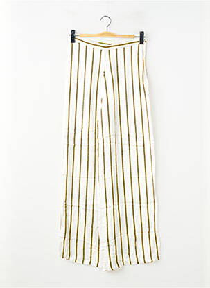 Pantalon droit taille normale taille normale blanc TEOH & LEA femme