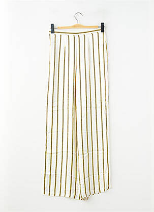 Pantalon droit taille normale taille normale blanc TEOH & LEA femme