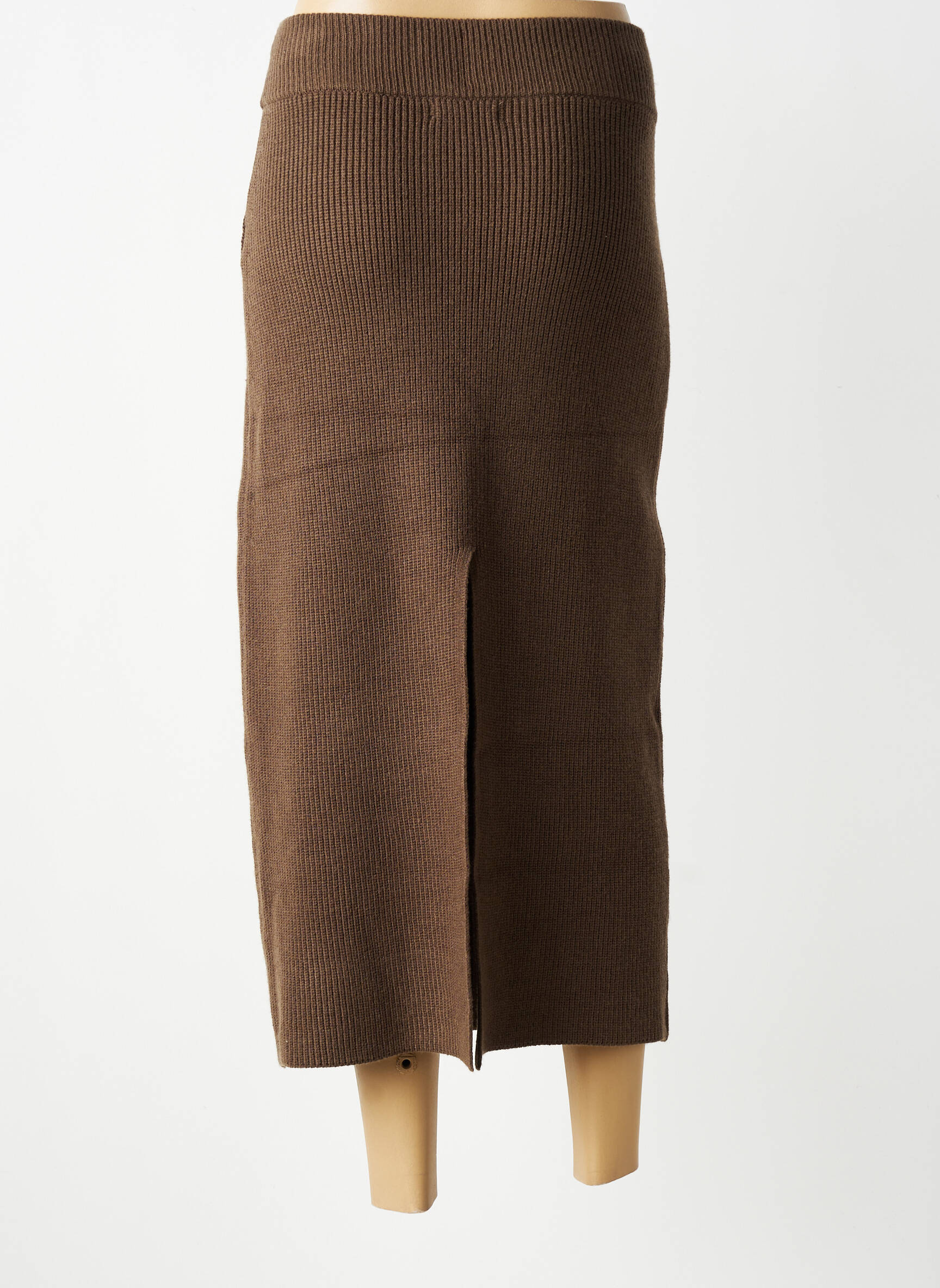 Jupe longue taille normale vert LAURE + MAX femme