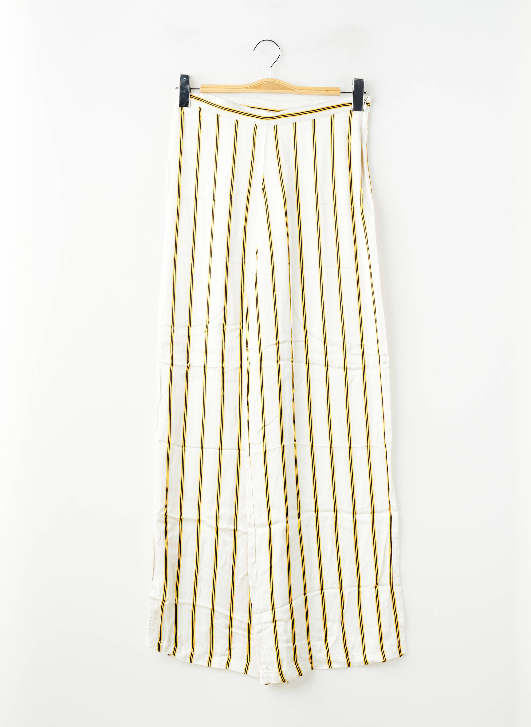 Pantalon droit taille normale taille normale blanc TEOH & LEA femme