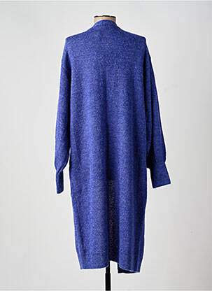 Gilet manches longues stretch bleu ORFEO femme