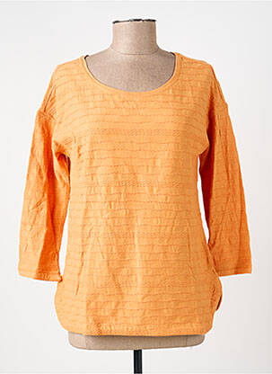 T-shirt manches 3/4 manches 3/4 orange WHITE STUFF femme