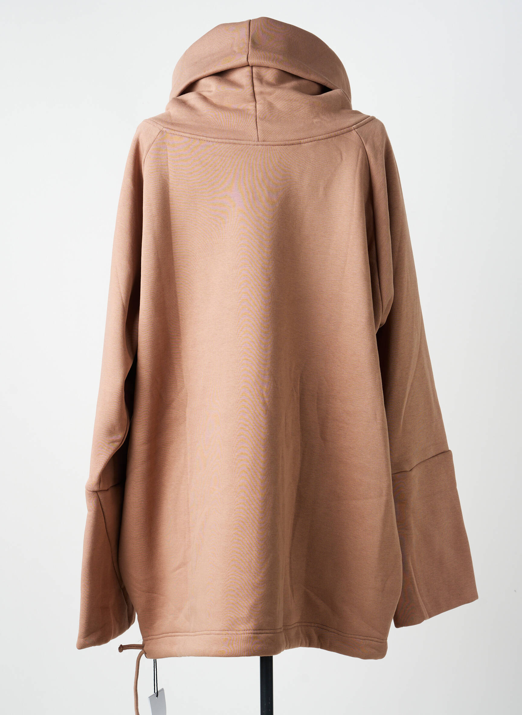 Sweat-shirt stretch manches longues marron VIRGINIE DARLING femme