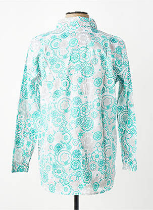 Chemise manches longues imprimé fantaisie vert BAMBOO'S homme