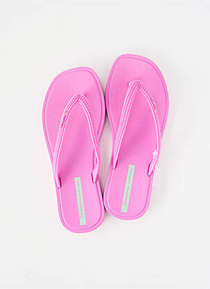 Tongs talon plat jusqu'à 3cm rose IPANEMA femme