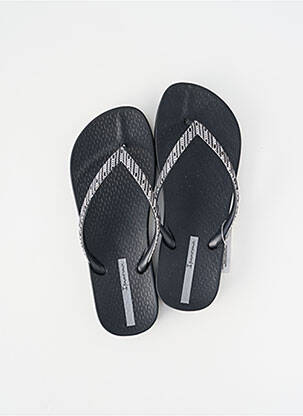 Tongs talon plat jusqu'à 3cm noir IPANEMA femme