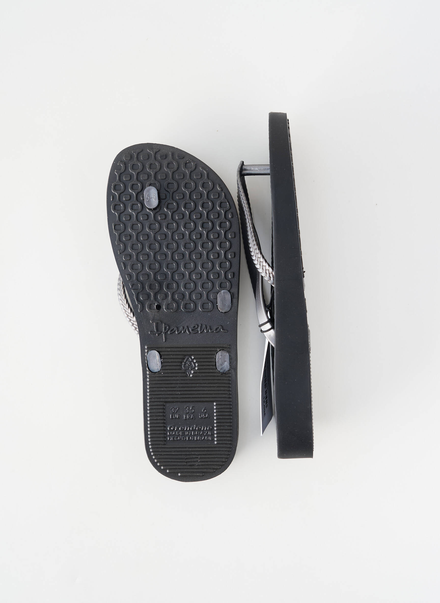 Tongs talon plat jusqu'à 3cm gris IPANEMA femme