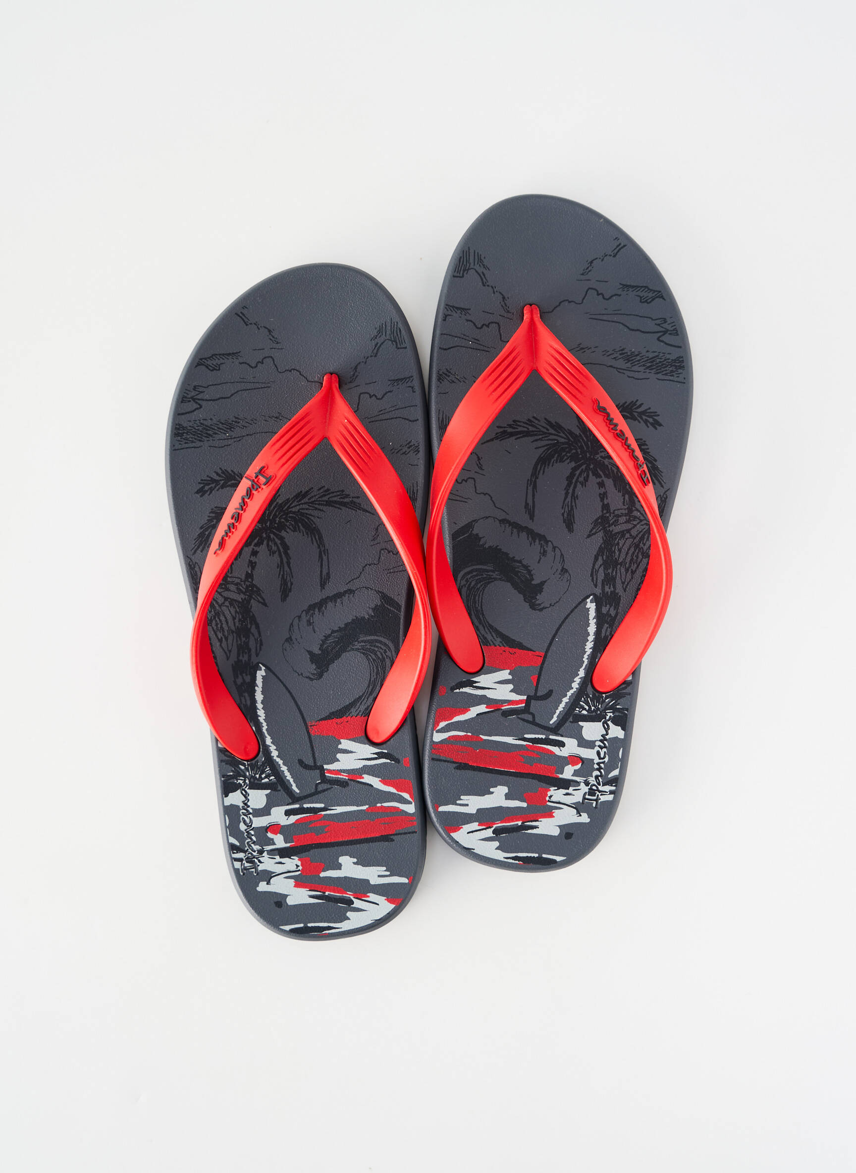 Tongs bout rond gris IPANEMA homme