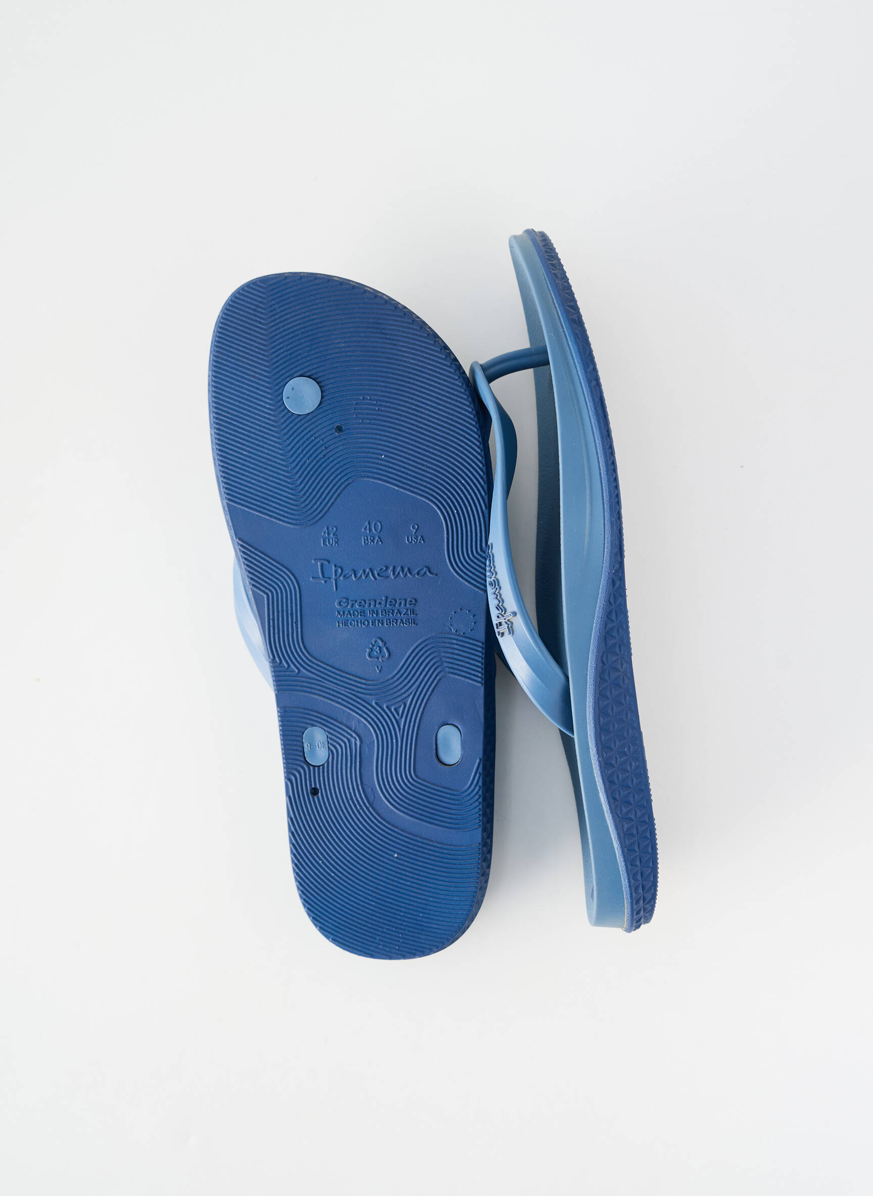Tongs bout rond bleu IPANEMA homme