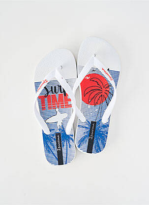 Tongs bout rond blanc IPANEMA homme