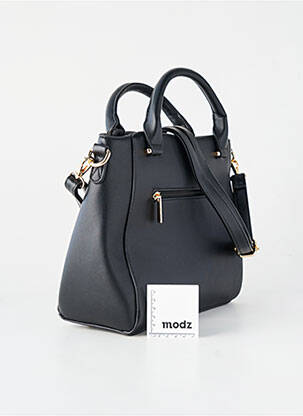 Sac fermeture zippée forme rectangulaire noir NAF NAF femme