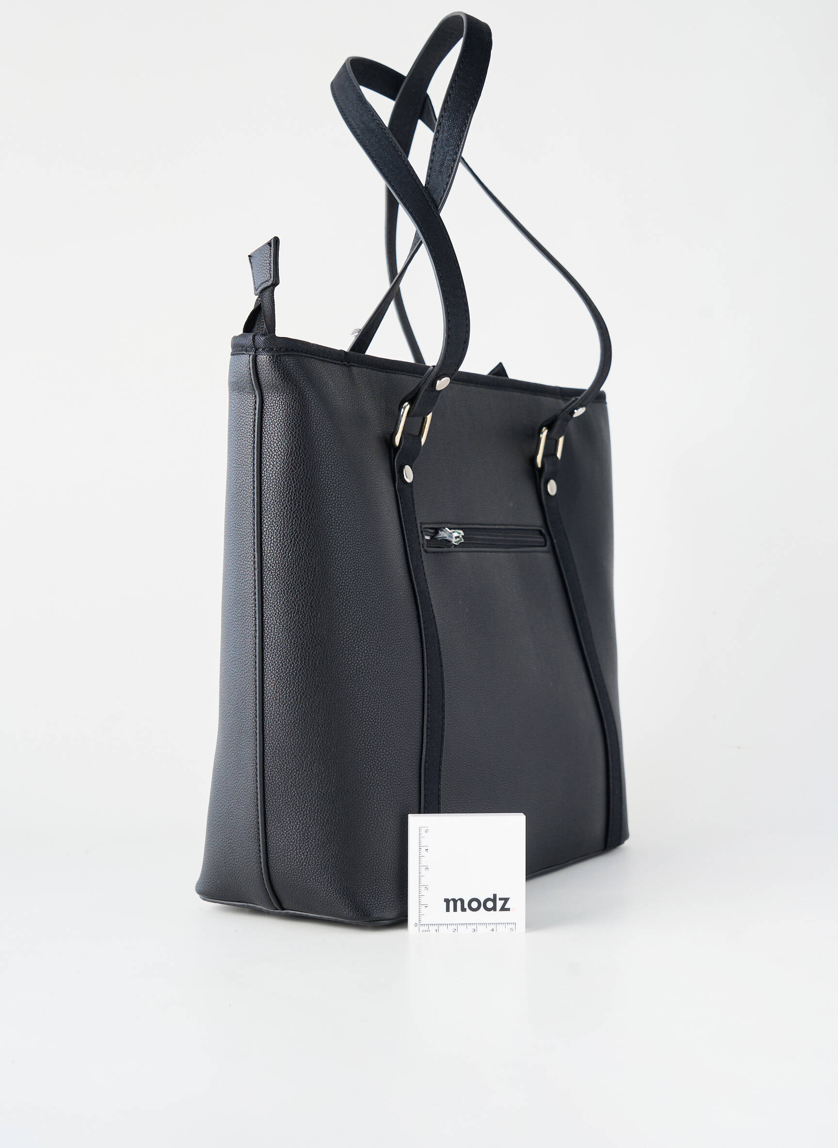 Sac forme cabas forme cabas noir NAF NAF femme