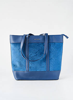 Sac forme cabas forme cabas bleu NAF NAF femme